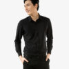 Men's long-sleeved Café-DriS odor-eliminating shirt - Black