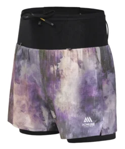 AONIJIE Women's Trail Running Waist Pack Shorts -FW6257