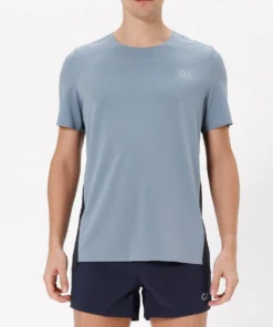AONIJIE FM5118 Mens Athletic Quick Drying T-shirt Loose Short Sleeves