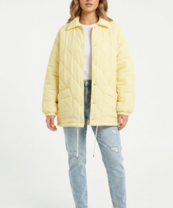 Puffer Jacket Indikah 30049 Butter